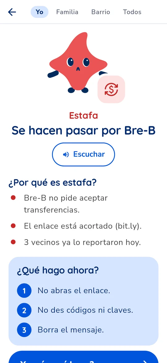 Detalle de una estafa: por qué es estafa y qué hacer ahora